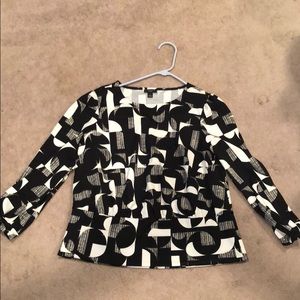 Ann Taylor Factory Petite Blouse